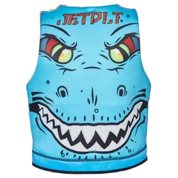 Jetpilot 2023 Boys Rex Youth Cause Neo Vest Blue Level 50 - Size 4 To 6