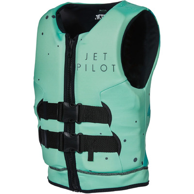Jetpilot 2023 Girls Wing Youth Cause Neo Vest Mint Level 50 - Size 3 to 4