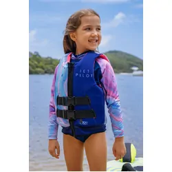 Jetpilot Cause GIRLS F/E Youth ECO Vest Fairy Floss-12-14