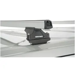 Rhino Rack Heavy Duty Rltp Silver 3 Bar Roof Rack For Ford Transit Custom 2Dr Van Swb 02/14 On