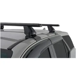 Rhino Rack Vortex 2500 Black 2 Bar Roof Rack For Toyota Fortuner Gx 5Dr Suv 11/15 On
