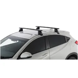 Rhino Rack Vortex 2500 Black 2 Bar Roof Rack For Honda Hr-V 4Dr Suv 02/15 On
