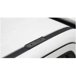 Rhino Rack Vortex Rlt600 Ditch Mount Black 3 Bar Roof Rack For Fiat Doblo 2Dr Van Low Roof 11/13 On