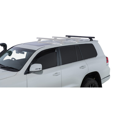 Rhino Rack Heavy Duty Rch Black 1 Bar Roof Rack (Rear) For Toyota Landcruiser 200 Series 5Dr 4Wd 07 To 21