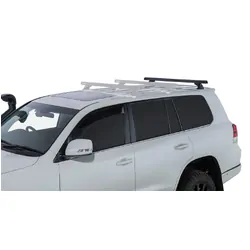 Rhino Rack Heavy Duty Rch Black 1 Bar Roof Rack (Rear) For Toyota Landcruiser 200 Series 5Dr 4Wd 07 To 21