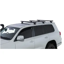 Rhino Rack Heavy Duty Rch Black 3 Bar Roof Rack For Toyota Landcruiser 200 Series 5Dr 4Wd 07 To 21