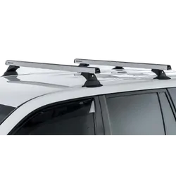 Rhino Rack Heavy Duty Rch Silver 1 Bar Roof Rack For Volkswagen Caddy Maxi 2Dr Van 05/08 To 11/10