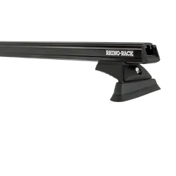 Rhino Rack Heavy Duty Rcl Trackmount Black 2 Bar Roof Rack For Toyota Lexcen 4Dr Wagon 01/89 To 01/97