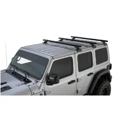 Rhino Rack Heavy Duty Rcl Black 3 Bar Rhino-Rack Backbone Roof Rack For Jeep Wrangler Jl 4Dr 4Wd Hard Top 04/19 On