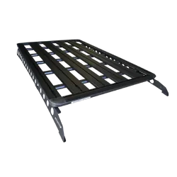 RHINO RACK Pioneer Platform 6 (2100MM X 1240MM) + Backbone To Suit Toyota Prado 120