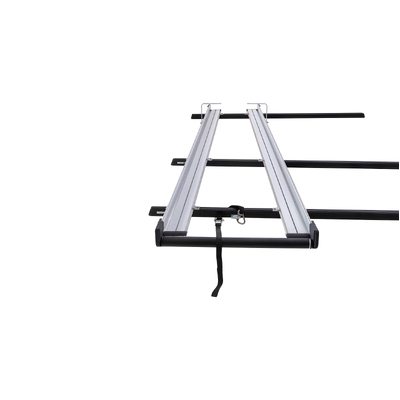 Rhino Rack Csl 2.6M Ladder Rack With 680mm Roller For Volkswagen Transporter T5 2Dr Van Swb (Low Roof) 08/04 To 11/15