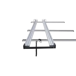 Rhino Rack Csl 4.0M Ladder Rack With 680mm Roller For Volkswagen Transporter T5 2Dr Van Lwb (Low Roof) 08/04 To 11/15