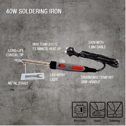Tradeflame Soldering Iron - 40W