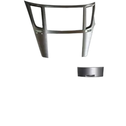 09-14 Subaru Liberty W/8" Nav - Brushed Alloy Fascia (Dd)