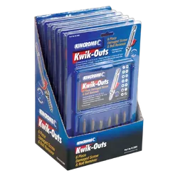 Kincrome Kwik-Outs Damaged Screw & Bolt Remover 6 Piece