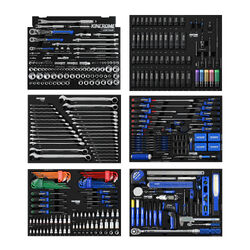 Kincrome CONTOUR Workshop Tool Kit 554 Piece 11 Drawer (29") Black