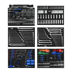 Kincrome CONTOUR Workshop Tool Kit 575 Piece 11 Drawer (29") Black
