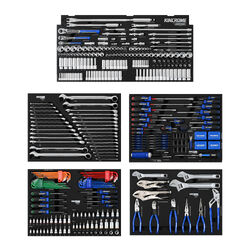 Kincrome CONTOUR Workshop Tool Kit 545 Piece 17 Drawer (42") Black