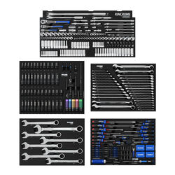 Kincrome CONTOUR Workshop Tool Kit 734 Piece 17 Drawer (42") Black