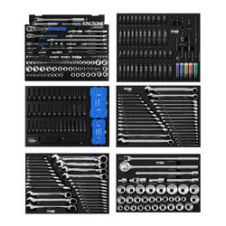 Kincrome CONTOUR Workshop Tool Kit 1141 Piece 22 Drawer (60") Black