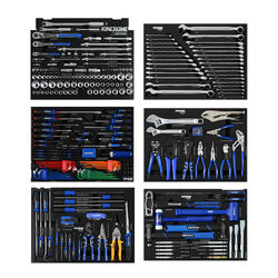 Kincrome CONTOUR Trolley Tool Kit 454 Piece 12 Drawer (60")