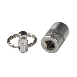 1/4" Drive Socket Holder Keyring
