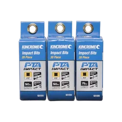 Kincrome Square #2 Impact Bit 50Mm 30 Piece