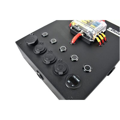 Small DC Control Box with Enerdrive 10a MPPT & Wiring Kit