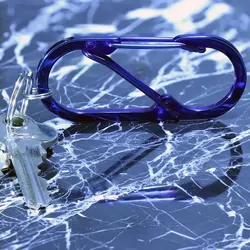 Bico Australia Keysafe Oval Carabiner Keyring Blue