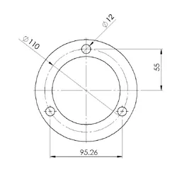 Front Strut Spacer Pair to suit Mitsubishi Pajero & Triton MN/MQ
