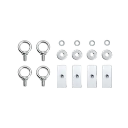 M8 Stainless Steel Eye Bolt Tie Down Kit Rhino Pioneer Platform Rack [Qty: 4]