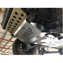 Front, Sump & Transmission Underbody Guards to suit Toyota Prado 150 Diesel DIFF DROP