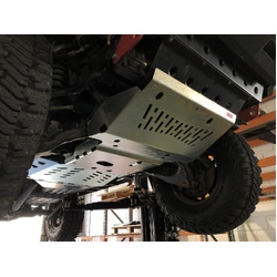 Front, Sump & Transmission Underbody Guards to suit Toyota FJ Cruiser DIFF DROP 
