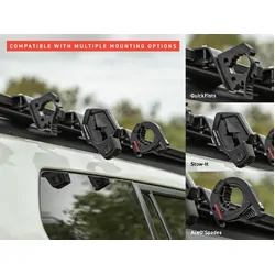 Shovel Holder Mounting Bracket to suit ARB BASE Rack [Brackets Only]