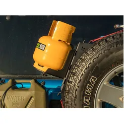 Out-Back Gas Bottle Mount [Inc. Out-Back Spare Tyre Mount]