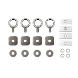 M10 Stainless Steel Eye Bolt Tie Down Kit to suit Rhino-Rack Pioneer Platform