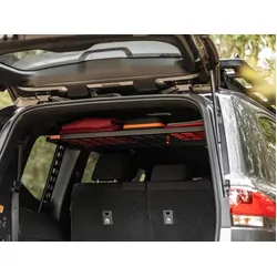 Standalone Rear Roof Shelf to suit Toyota LandCruiser LC300 [Small Side Molle Panels]