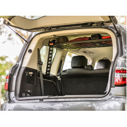 Standalone Rear Roof Shelf to suit Nissan Patrol Y62 [Small Side Molle Panels]