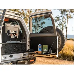 Rear Door Drop Down Table & Door Cards to suit Nissan Patrol Y61 GU