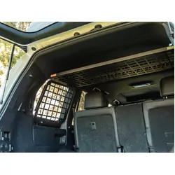 Standalone Rear Roof Shelf to suit Toyota LandCruiser LC200 [With Large Side Molle Panels]