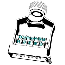 KT Accessories 12 Pin, Trailer Plug Metal, Standard