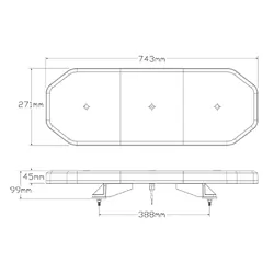 Emergency Bar LB744ACM