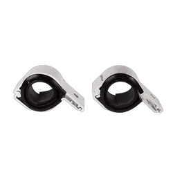 Lightforce Pair Of Bar Clamps (Polished) To Suit 56Mm And 65Mm Diameter Bars