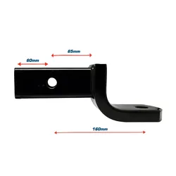 Loadmaster Tow Bar Tongue - 50mm 160mm Hole Length 65mm Drop 3500kg
