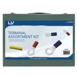 Terminal Assortment Kit 1026Pc Includes Ratchet Crimping Tool