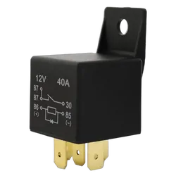 12V 40A Diode Protected Relay 5 Pin N/O