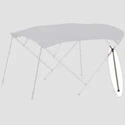 Oceansouth Bimini Support Poles - Fixed 1100mm Pair