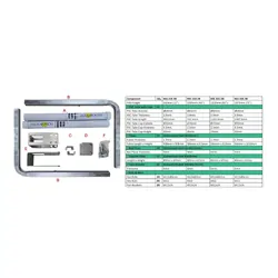 Oceansouth Boat Trailer Guide Poles (Regular Tube Mount) 560mm