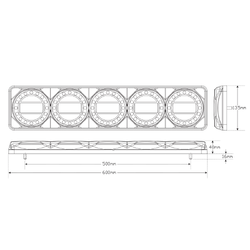 Combination Lamps MAXILAMPC5XRW