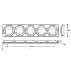 Combination Lamps MAXILAMPC5XRWB